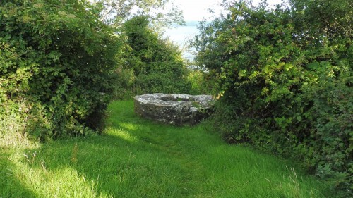 old holy well on Holy Island Co Clare